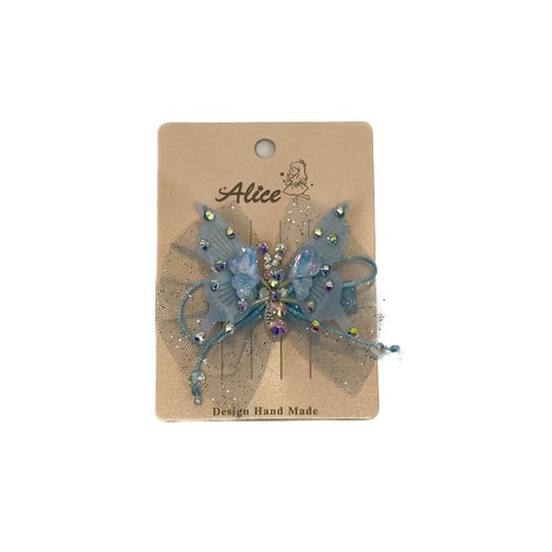 كلبس مشبك شعر بناتي الفراشة