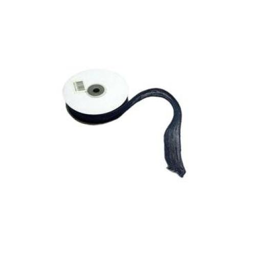 رول شريطة تغليف هدايا خيش فاخر لون كحلي ي13.7 m