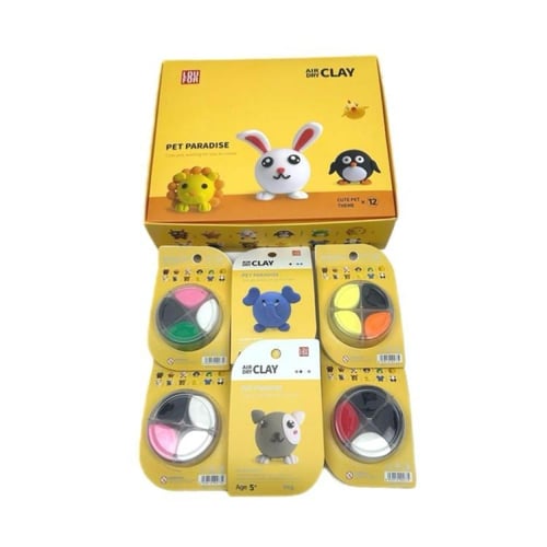 صلصال جاهز للتشكيل حيوانات حبة واحدة