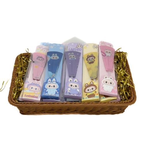 بكج سلة توزيعات للاطفال مروحة يدوية مهفة لابوبو 24...