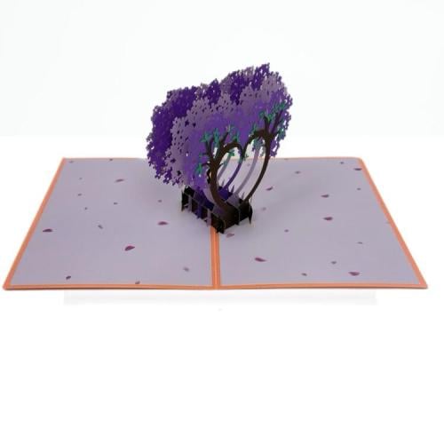 كرت و ظرف اهداء شجر الحب 3D مقاس 18*13 cm ((لطباعة...