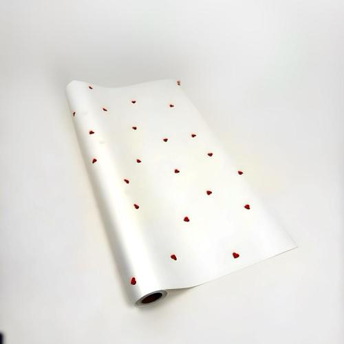 ورق تغليف هدايا مطفي قلوب فاخر رول 1000*56 cm