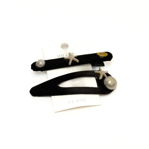 كلبس مشبك شعر قماشي فخم