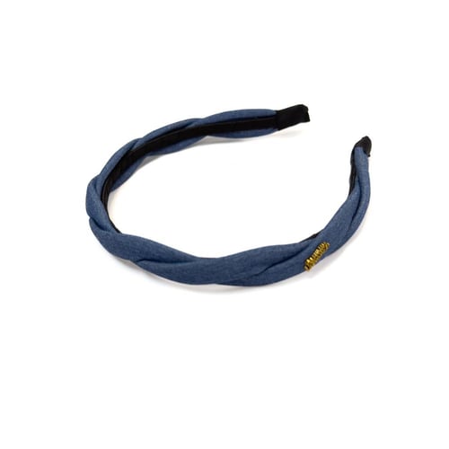 طوق شعر جينز مبروم