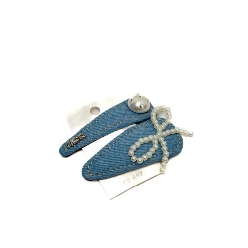 كلبس مشبك شعر جينز انيق