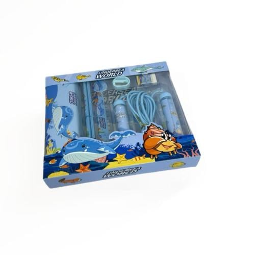 هدية مدرسية مع لعبة نط الحبل الحوت