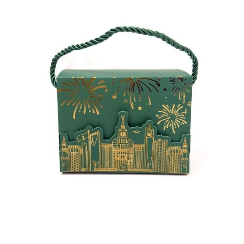 حقيبة اهداء و توزيعات لليوم الوطني نمط معالم الممل...