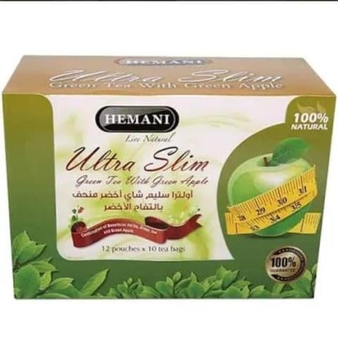 شاي التفاح الاخضر لتنحيف درزن 12 ضرف