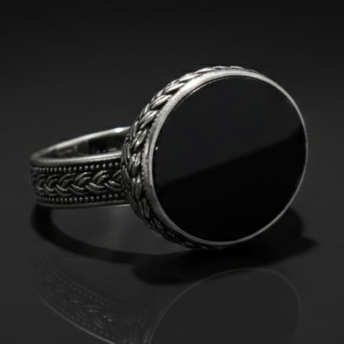 خاتم ملكي- مهيب أسود