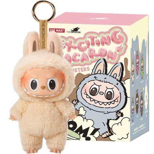 صندوق لابوبو السري مجموعة ( Macaron ) - فيه ٦ دمى...