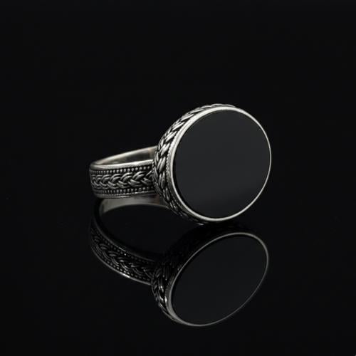 خاتم ملكي- مهيب أسود