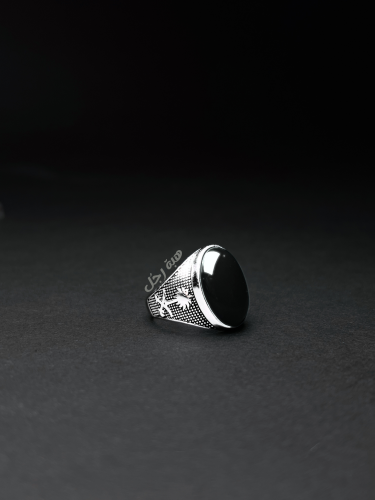 خاتم بتصميم هبه رجُل - شعار المملكه العربيه السعود...