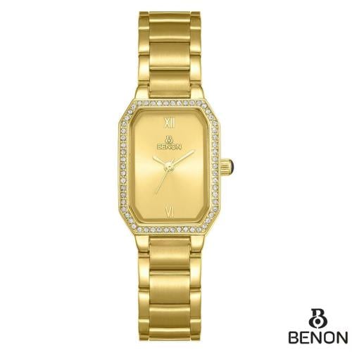 A Penon watch - golden luxury with a shiny crystal...