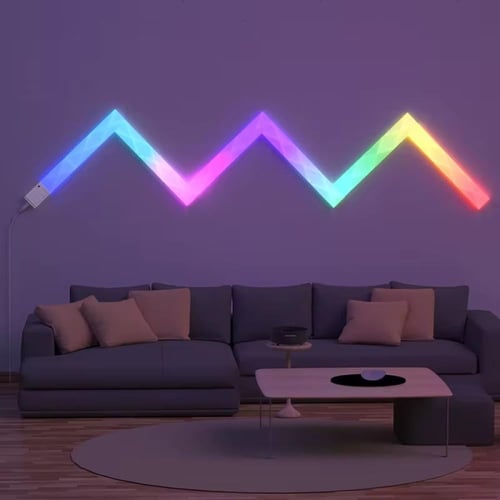 اضاءة الدايموند ليد -Diamond Lines RGBIC Wifi Ligh...