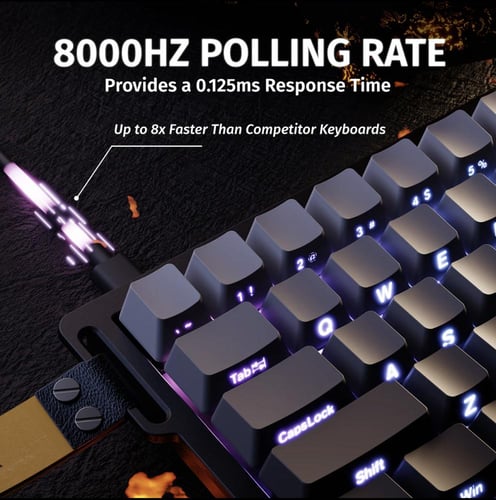 ATTACK SHARK X68 HE & PRo Rapid Trigger Keyboard M...