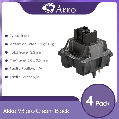 Akko V3 Pro Cream Black