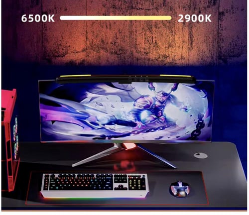 اضاءة ليد للشاشة مع ريموت