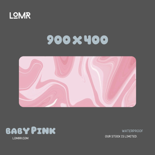 Mousepad Baby Pink - ماوس باد بيبي بينك