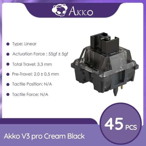 Akko V3 Pro Cream Black