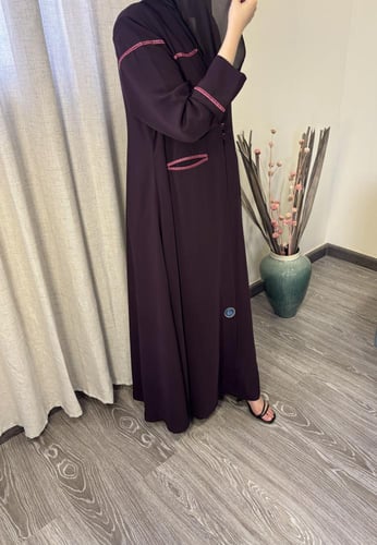 عباية بتلة الصيفية – باللون البنفسجي