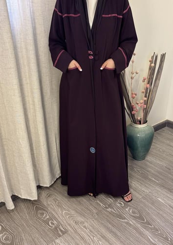 عباية بتلة الصيفية – باللون البنفسجي