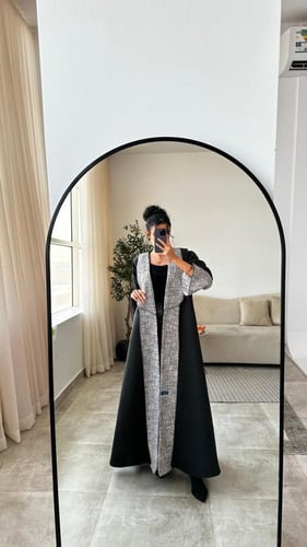 #عباية_نسيج