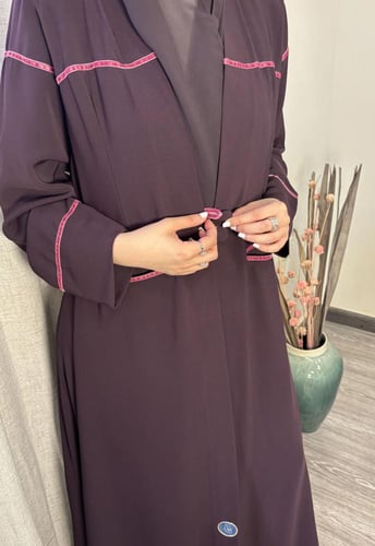 عباية بتلة الصيفية – باللون البنفسجي