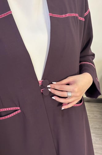 عباية بتلة الصيفية – باللون البنفسجي