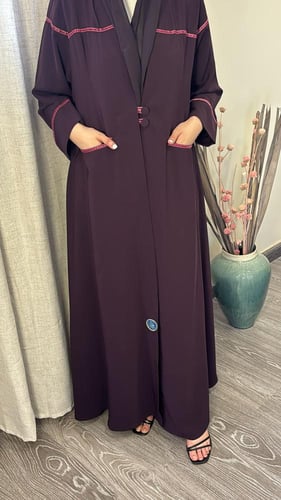 عباية بتلة الصيفية – باللون البنفسجي