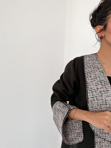 #عباية_نسيج