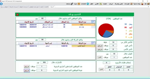 برنامج EXPERT لاداره شئون الموظفين النسخه الدايمون...