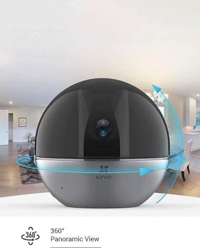 كاميرا EZVIZ E6 4K الذكية الداخلية PTZ بدقة 8 ميجابكسل