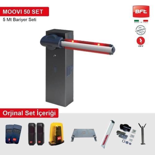 بوابة مواقف سيارات أوتوماتيكية BFT MOOVI 30 الإيطالية – ذراع 3 متر