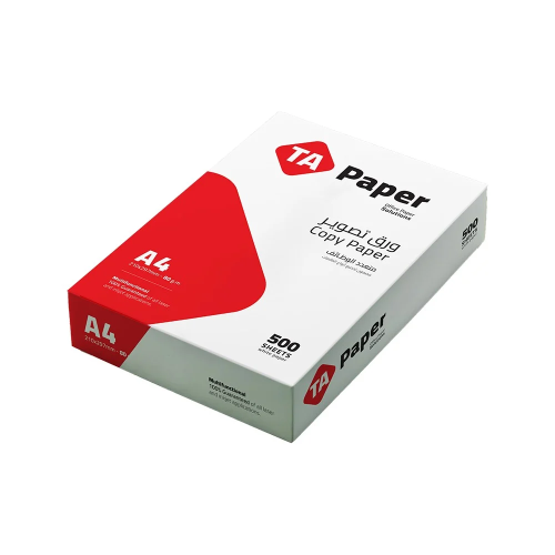 رزمة أوراق طباعة A4 عدد 500 ورقة