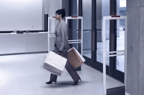 جهاز امني لكشف سرقة الملابس والمعروضات للمتاجر وال...