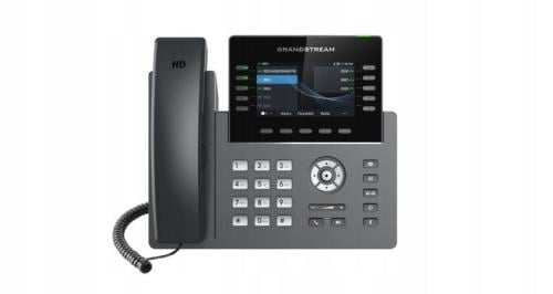 هاتف IP ملون Grandstream GRP2615 احترافي مع Gigabi...