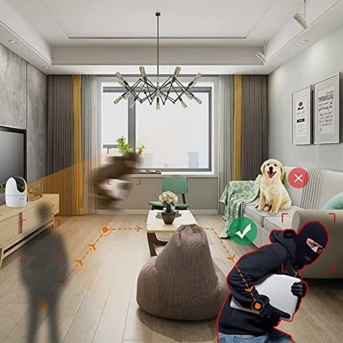 عدد 2 كاميرا مراقبة رينجر 2 من ايمو دوران 360 درجة