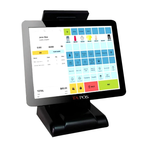 شاشه كاشير لمس بدون برنامج كور اي 3- وايفاي - شاشة...