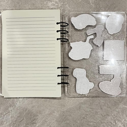 دفتر مخصص بالملصقات