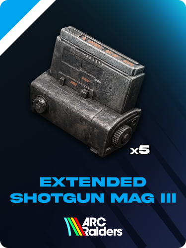 Extended Shotgun Mag III | عدد 5 حبات