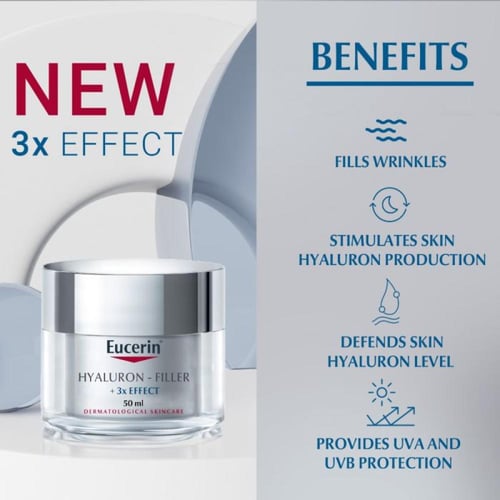 eucerin يوسيرين هيالورون فيلر مقاوم للتجاعيد كريم...