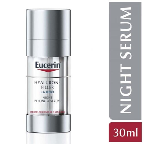 eucerin يوسيرين هيالورون سيروم ومقشر ليلي - 30 مل