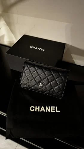 Chanel silver logo