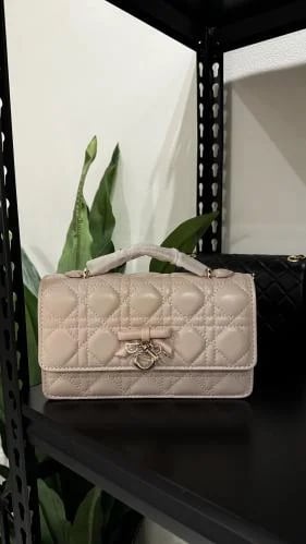 Chanel 31 black mini logo silver shape one