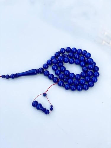 سبحة بكلايت قديم مقصوص من كورة بولنق قديم .