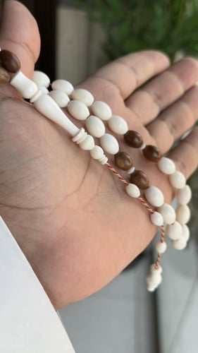 مسباح كوك مع عظم طبيعي