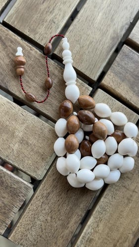 مسباح عظم مع كوك طبيعي