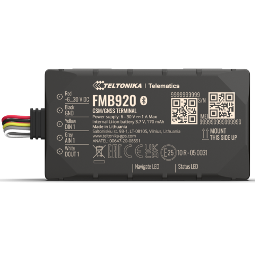 جهاز تتبع Teltonika FMB920 + ربط على منصة وصل (هيئ...