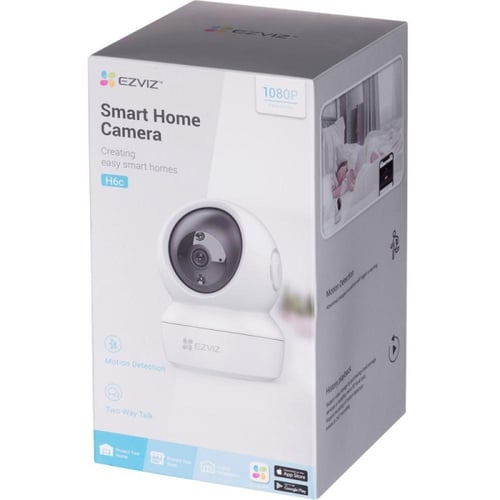 EZVIZ H6C 2MP DOME NETWORK CAMERA, 360° HORIZONTAL...