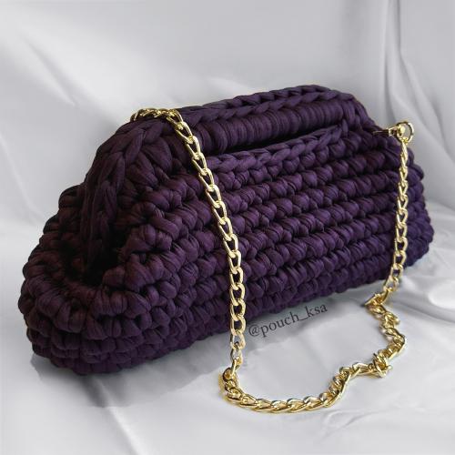 شنطة كلاتش موڤ غامق